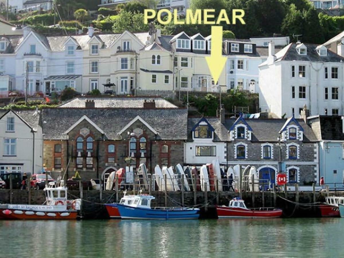 Polmear Harbour View With Terrace Apartment ลู ภายนอก รูปภาพ
